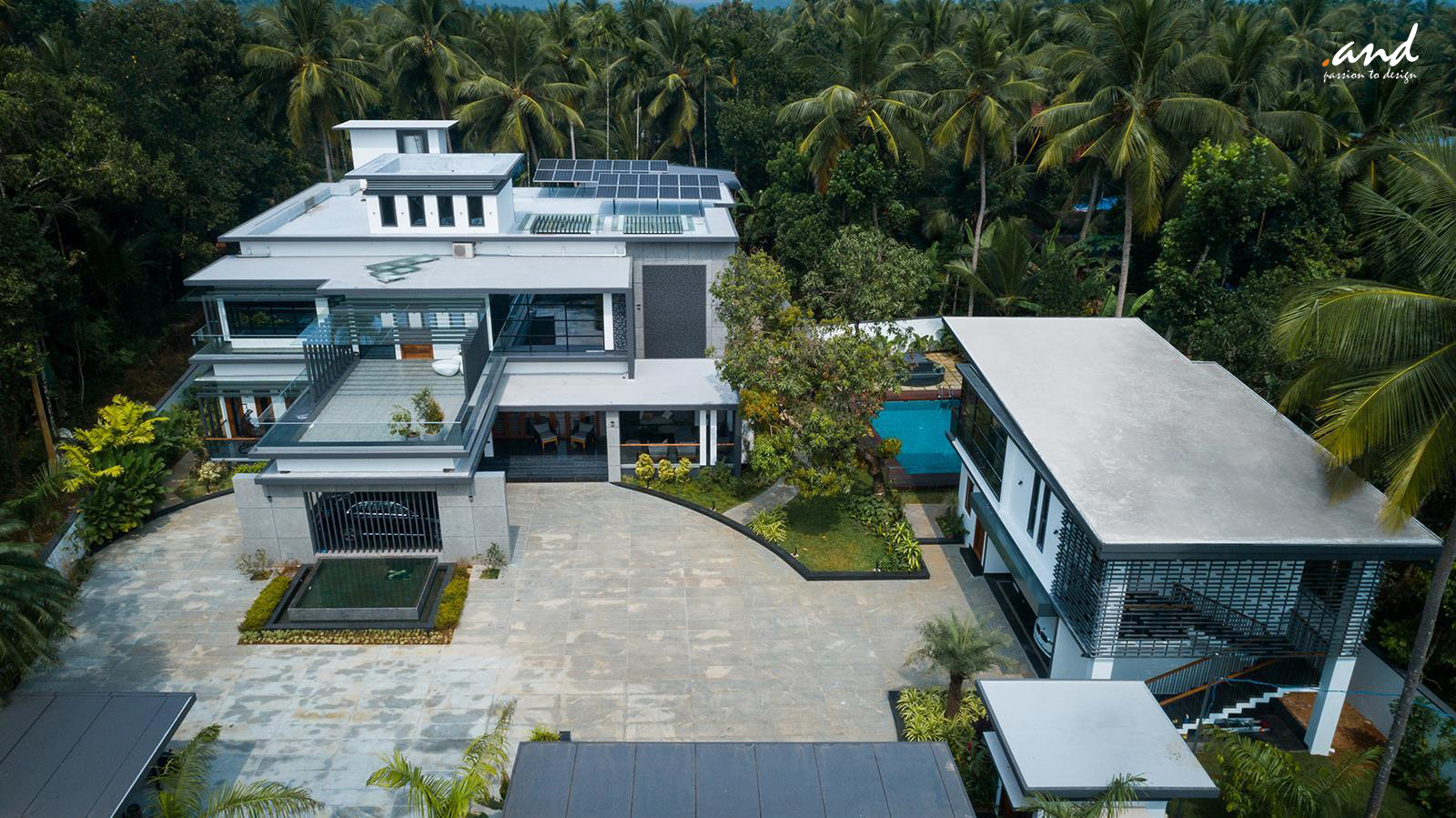 Zaman Villa Drone Shot